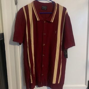 Barstool Sports Sad Boy Season Knit Polo T-Shirt